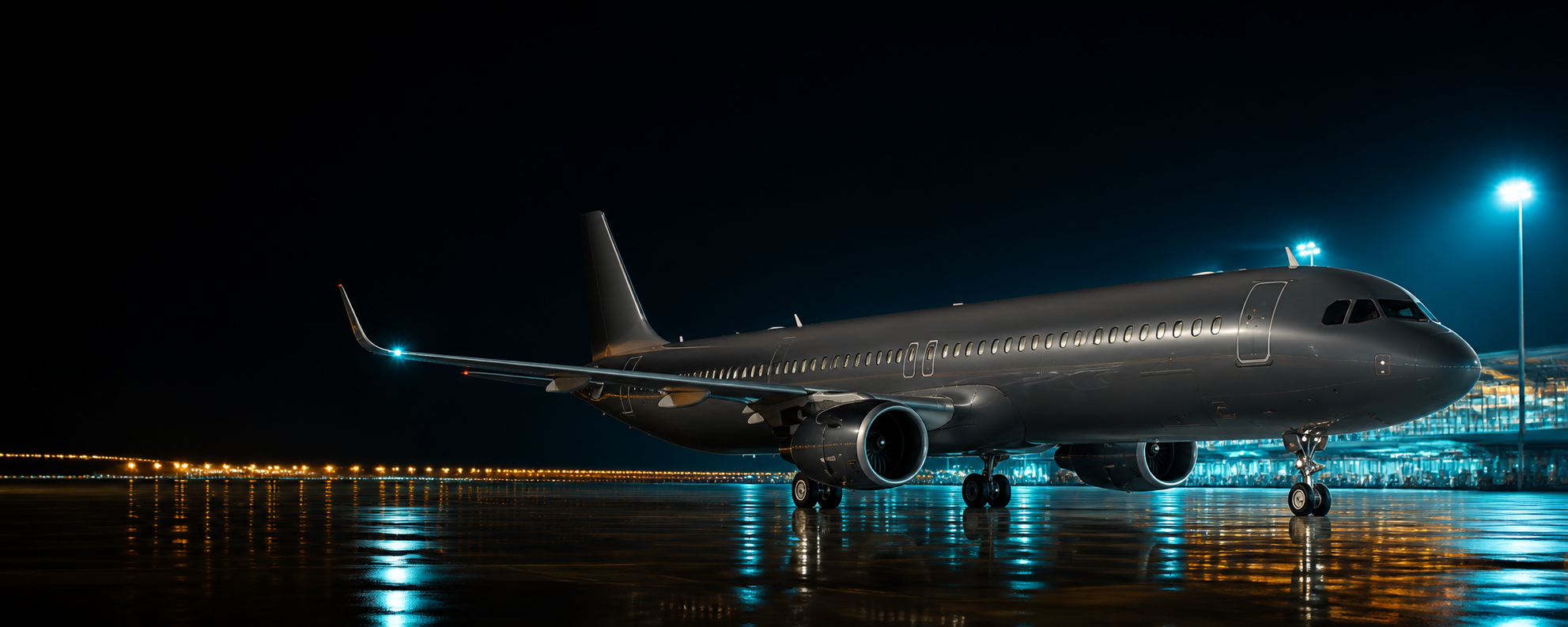 Synthetische Airbus A321 Family-Visualisierung