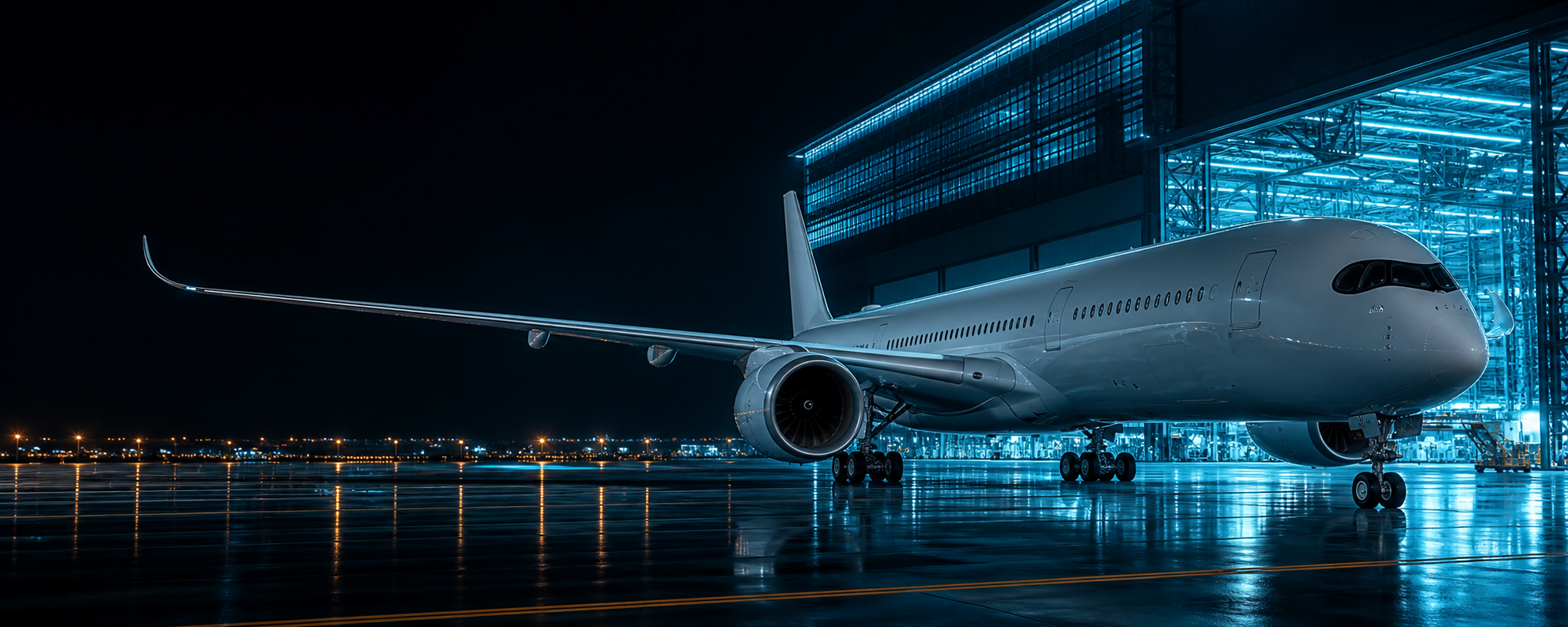 Synthetische Airbus A350 Family-Visualisierung