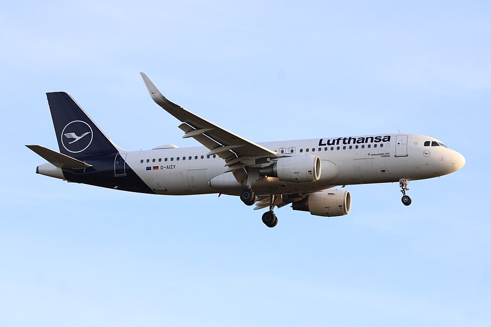 D-AIZY – registrierungsgenaues Aircraft-Foto